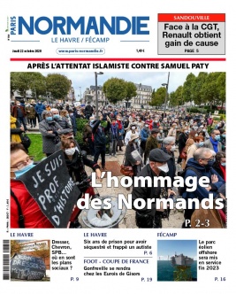 Paris-Normandie N°20201022 du 22 octobre 2020 à télécharger sur iPad
