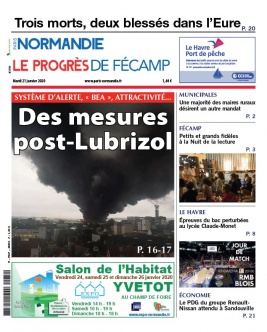 Paris-Normandie N°20200121 du 21 janvier 2020 à télécharger sur iPad
