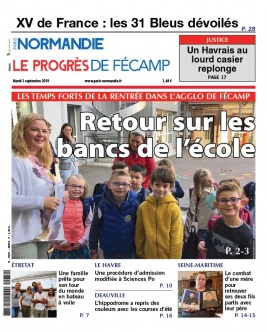 Paris-Normandie N°20190903 du 03 septembre 2019 à télécharger sur iPad