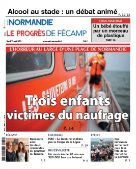 Paris-Normandie N°20190813 du 13 août 2019 à télécharger sur iPad