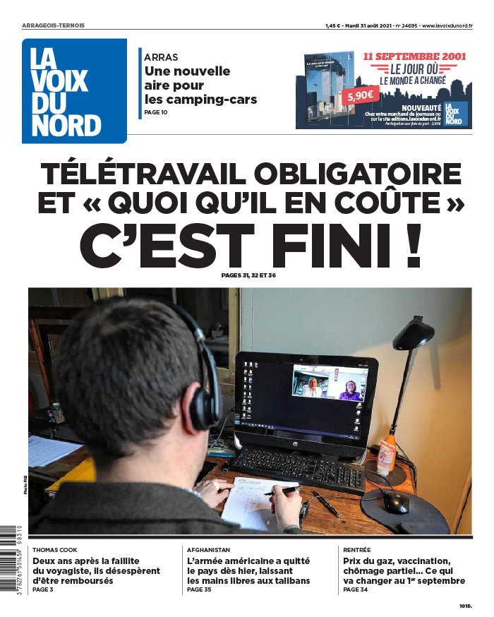 La Voix du Nord N°20210831 du