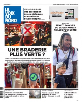 La Voix du Nord N°20190824 du 24 août 2019 à télécharger sur iPad