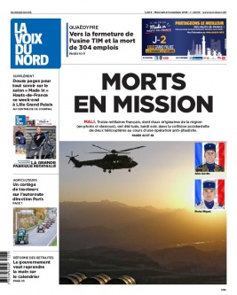 La Voix du Nord N°20191127 du 27 novembre 2019 à télécharger sur iPad