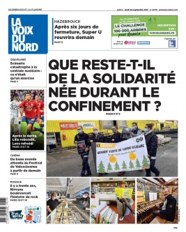 La Voix du Nord N°20210923 du 23 septembre 2021 à télécharger sur iPad