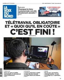 La Voix du Nord N°20210831 du 31 août 2021 à télécharger sur iPad