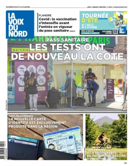 La Voix du Nord N°20210807 du 07 août 2021 à télécharger sur iPad