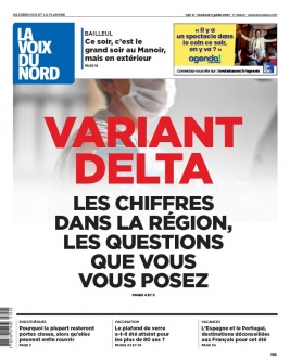 La Voix du Nord N°20210709 du 09 juillet 2021 à télécharger sur iPad