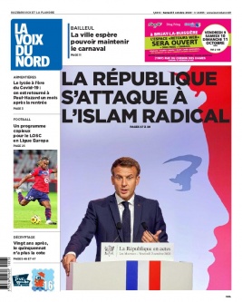 La Voix du Nord N°20201003 du 03 octobre 2020 à télécharger sur iPad