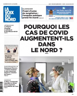 La Voix du Nord N°20200722 du 22 juillet 2020 à télécharger sur iPad
