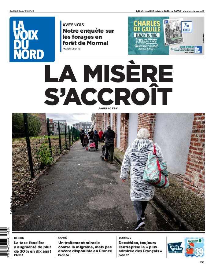 La Voix du Nord N°20201026 du