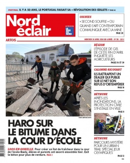 Lisez Nord éclair - Lens Lhiévin & Hénin Beaumont du 24 avril 2024 sur ePresse.fr