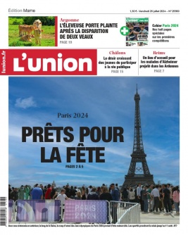 Lisez L'Union - Reims du 26 juillet 2024 sur ePresse.fr