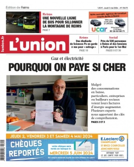 Lisez L'Union - Reims du 02 mai 2024 sur ePresse.fr