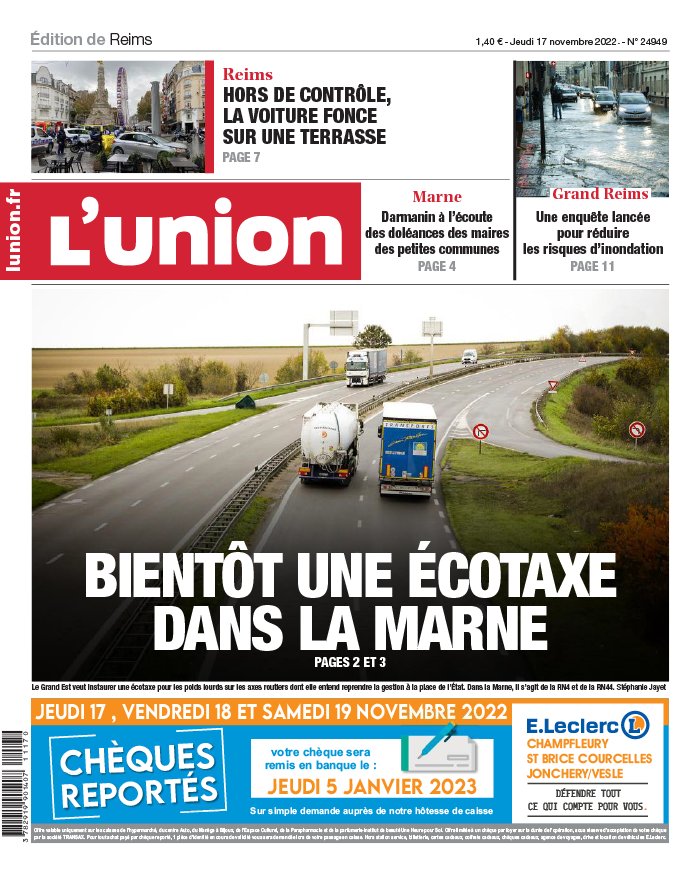 L Union N 20221117 Du 17 Novembre 2022 T l charger Sur IPad l-union-n-20221117-du-17-novembre-2022-t-l-charger-sur-ipad