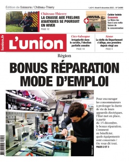 Lisez L'Union - Soissons du 06 décembre 2022 sur ePresse.fr