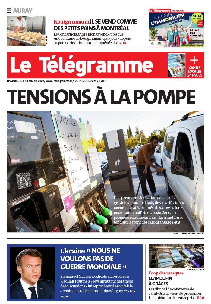 Le tour du Télégramme en 80 brèves - Page 2 | Le Télégramme
