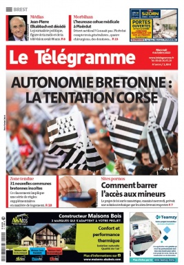 Le Télégramme 04 octobre 2023 Abonnement Le Télégramme Pas Cher avec BOUQUET INFO ePresse.fr