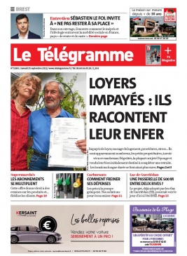 Le Télégramme 25 septembre 2021 Abonnement Le Télégramme Pas Cher avec BOUQUET INFO ePresse.fr