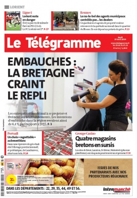 Abonnement Le Télégramme Pas Cher avec BOUQUET INFO ePresse.fr