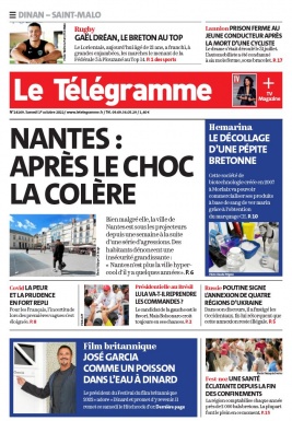 Le Télégramme 01 octobre 2022 Abonnement Le Télégramme Pas Cher avec BOUQUET INFO ePresse.fr