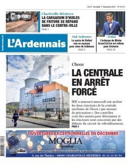 L'Ardennais N°24714 du 17 décembre 2021 à télécharger sur iPad