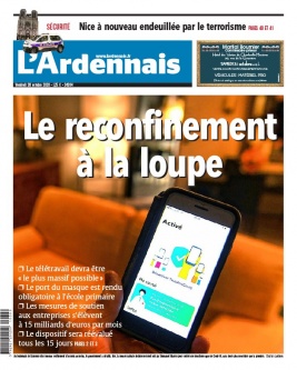 L'Ardennais N°24304 du 30 octobre 2020 à télécharger sur iPad