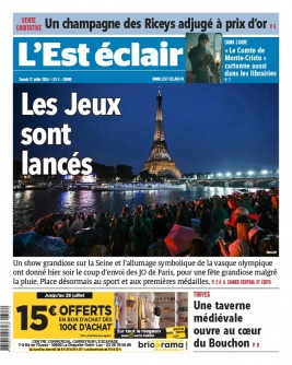 Lisez L'Est éclair du 27 juillet 2024 sur ePresse.fr