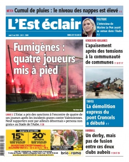 Lisez L'Est éclair du 09 mai 2024 sur ePresse.fr