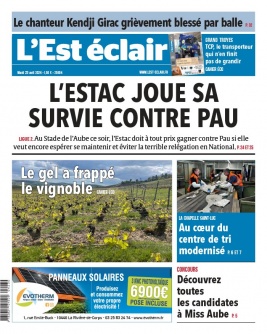 Lisez L'Est éclair du 23 avril 2024 sur ePresse.fr