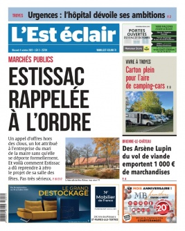 Lisez L'Est éclair du 04 octobre 2023 sur ePresse.fr