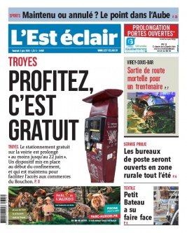 L'Est éclair N°24497 du 05 juin 2020 à télécharger sur iPad