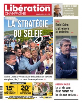 Libération Champagne N°27481 du 10 mai 2024 à télécharger sur iPad