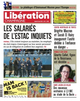 Libération Champagne N°27468 du 26 avril 2024 à télécharger sur iPad