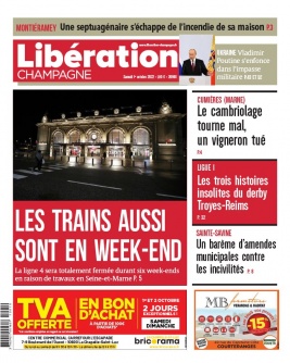 Libération Champagne 01 octobre 2022