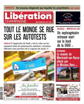 Libération Champagne N°26619 du 21 décembre 2021 à télécharger sur iPad