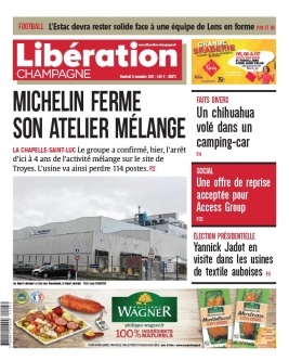 Libération Champagne N°26573 du 05 novembre 2021 à télécharger sur iPad