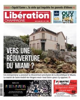 Libération Champagne N°26558 du 21 octobre 2021 à télécharger sur iPad
