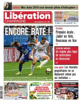Libération Champagne N°26527 du 20 septembre 2021 à télécharger sur iPad