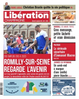 Libération Champagne N°26522 du 15 septembre 2021 à télécharger sur iPad