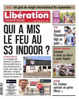 Libération Champagne N°26521 du 14 septembre 2021 à télécharger sur iPad