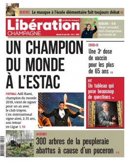 Libération Champagne N°26501 du 25 août 2021 à télécharger sur iPad