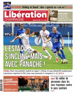 Libération Champagne N°26484 du 08 août 2021 à télécharger sur iPad