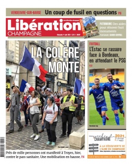 Libération Champagne N°26477 du 01 août 2021 à télécharger sur iPad
