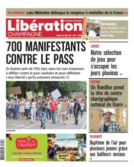 Libération Champagne N°26470 du 25 juillet 2021 à télécharger sur iPad