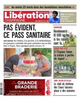 Libération Champagne N°26467 du 22 juillet 2021 à télécharger sur iPad