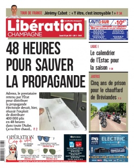 Libération Champagne N°26441 du 26 juin 2021 à télécharger sur iPad