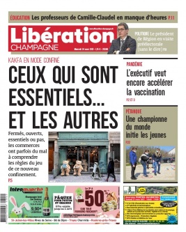 Libération Champagne N°26348 du 24 mars 2021 à télécharger sur iPad
