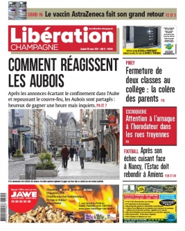 Libération Champagne N°26344 du 20 mars 2021 à télécharger sur iPad