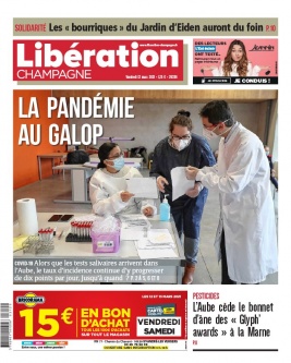 Libération Champagne N°26336 du 12 mars 2021 à télécharger sur iPad