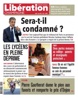 Libération Champagne N°26325 du 01 mars 2021 à télécharger sur iPad